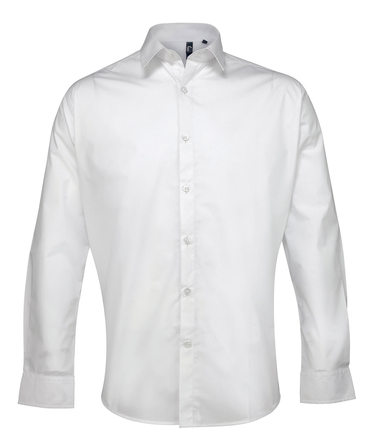 PR207 Supreme poplin long sleeve shirt White