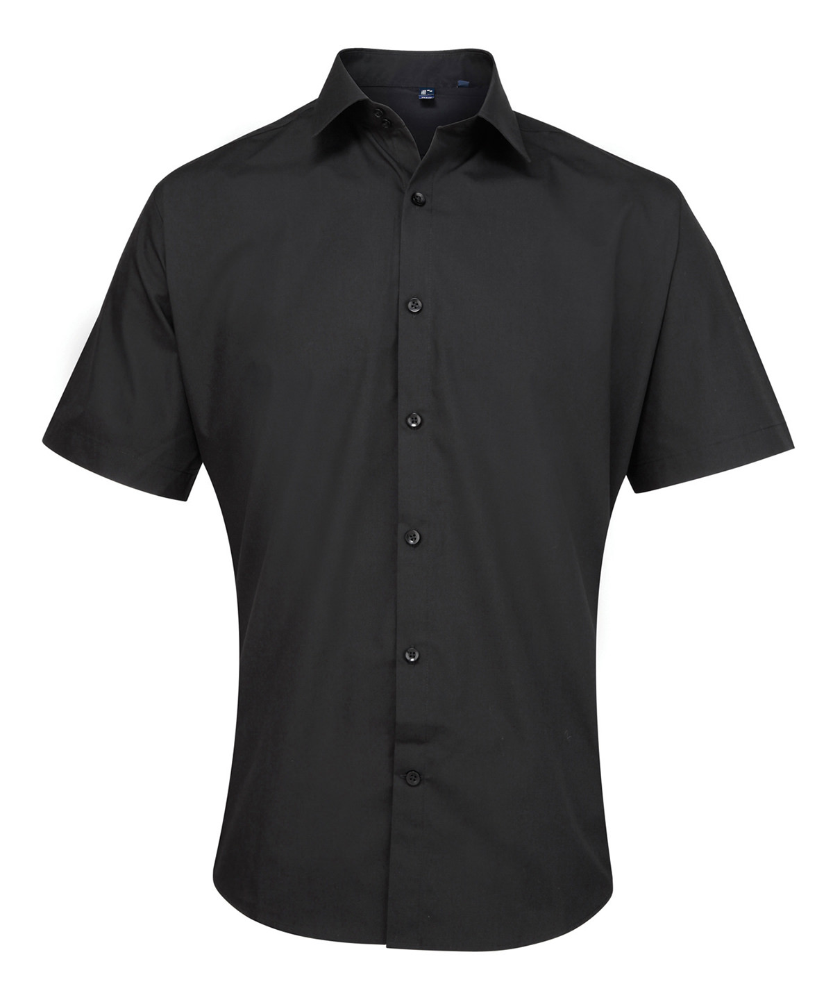 PR209 Supreme poplin short sleeve shirt Black