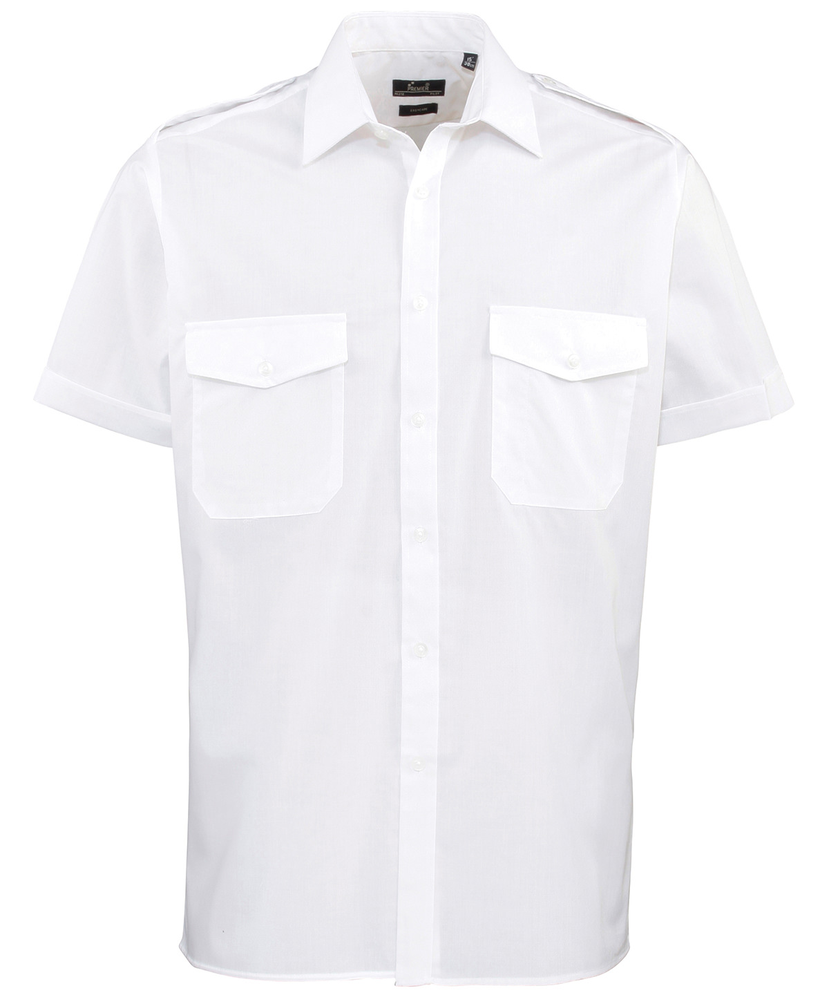 PR212 Short sleeve pilot shirt White PR212 Short sleeve pilot shirt White