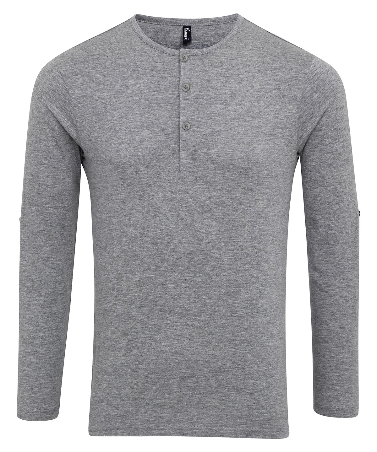 PR218 Long John roll-sleeve tee Grey PR218 Long John roll-sleeve tee Grey
