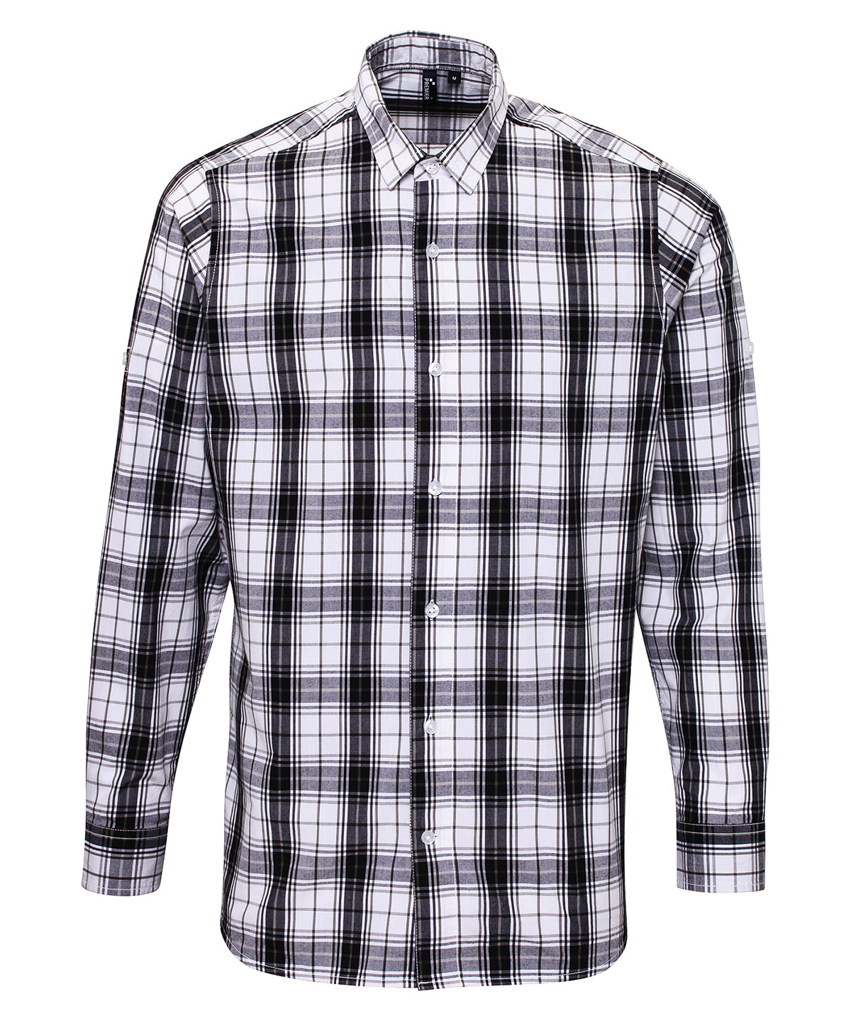 PR254 Ginmill check cotton long sleeve shirt Pattern