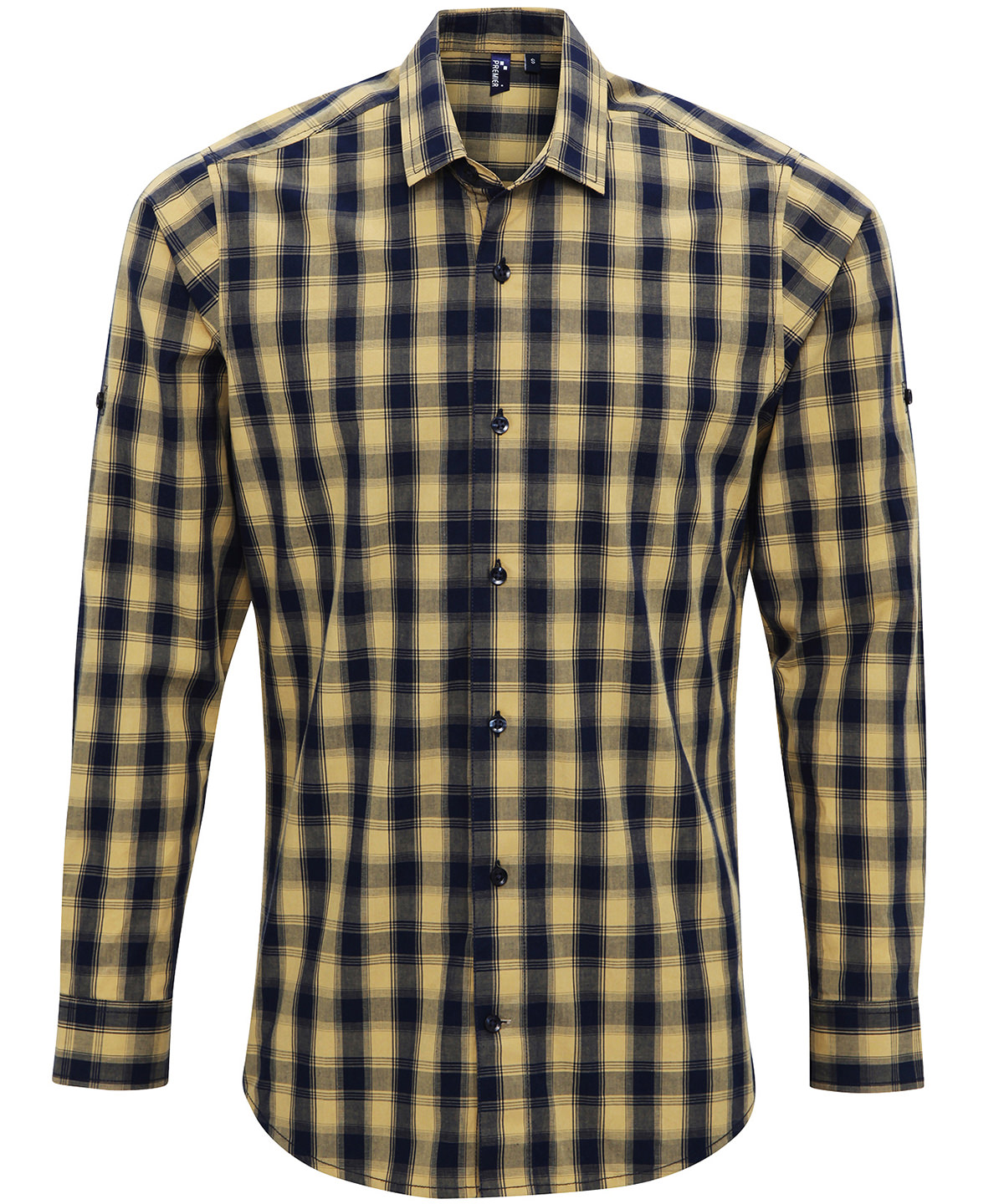 PR250 Mulligan check cotton long sleeve shirt Pattern PR250 Mulligan check cotton long sleeve shirt Pattern