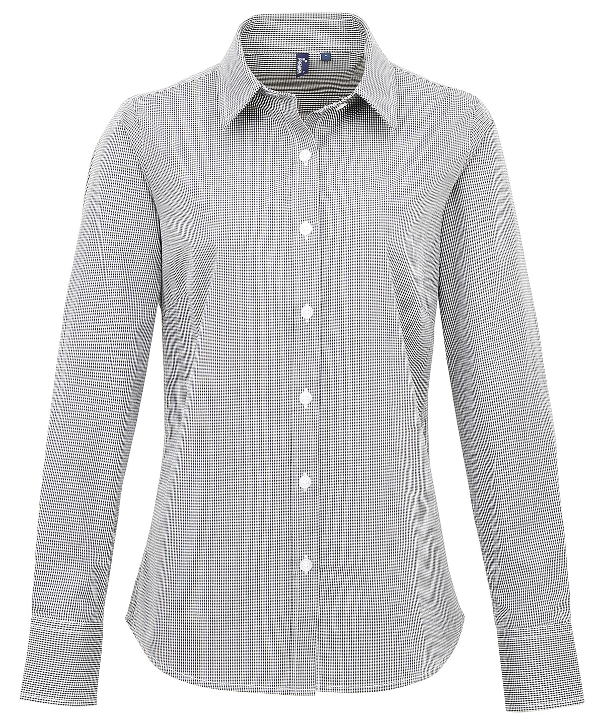 PR320 Women’s Microcheck (Gingham) long sleeve cotton shirt Pattern PR320 Women’s Microcheck (Gingham) long sleeve cotton shirt Pattern