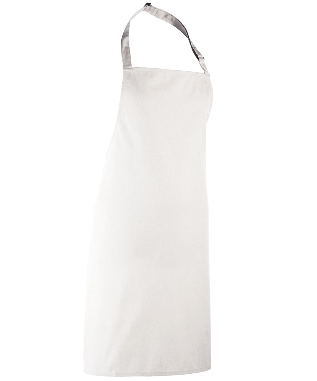PR150 Colours bib apron – XL White PR150 Colours bib apron – XL White