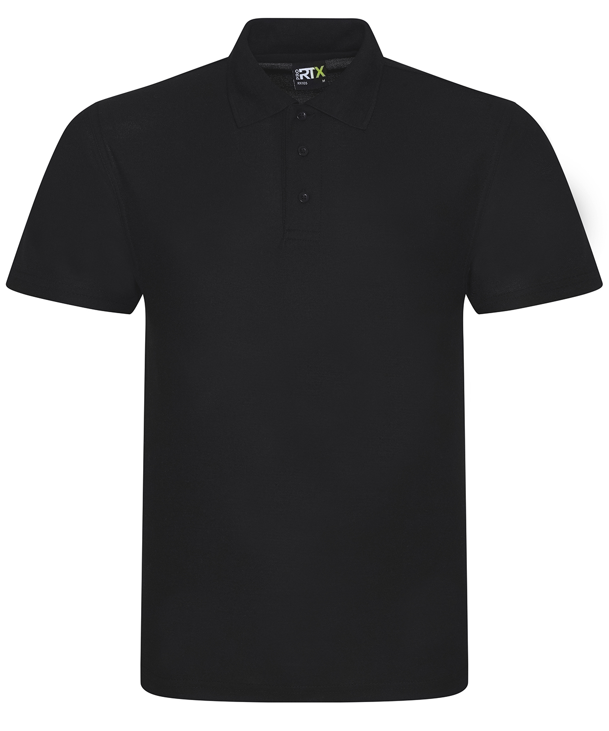 RX105 Pro polyester polo Black RX105 Pro polyester polo Black