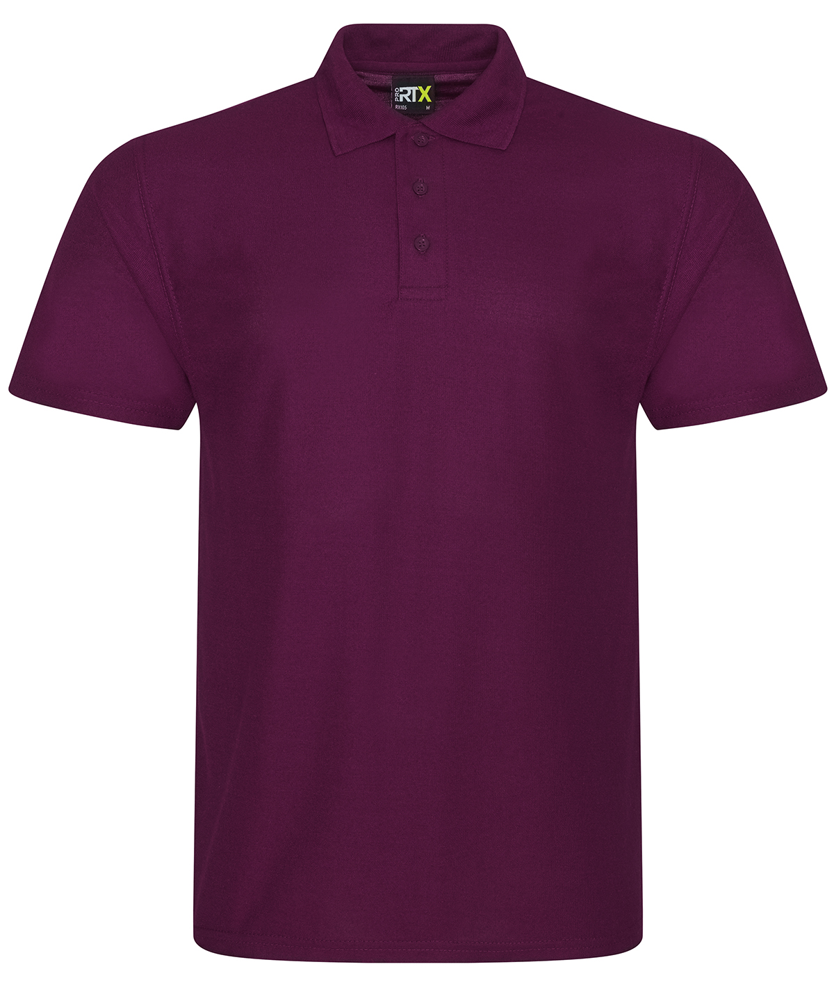 RX105 Pro polyester polo Red