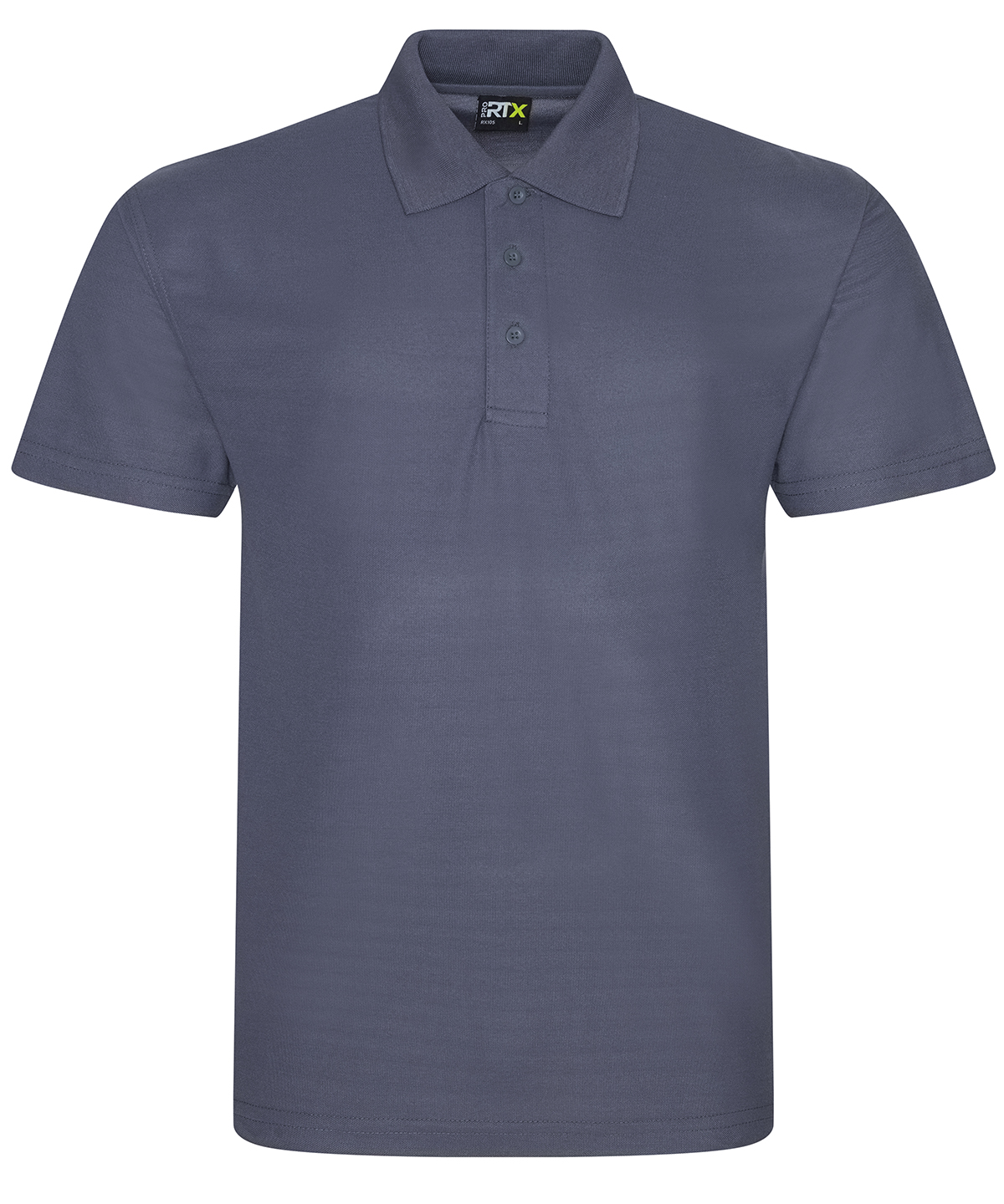 RX105 Pro polyester polo Grey