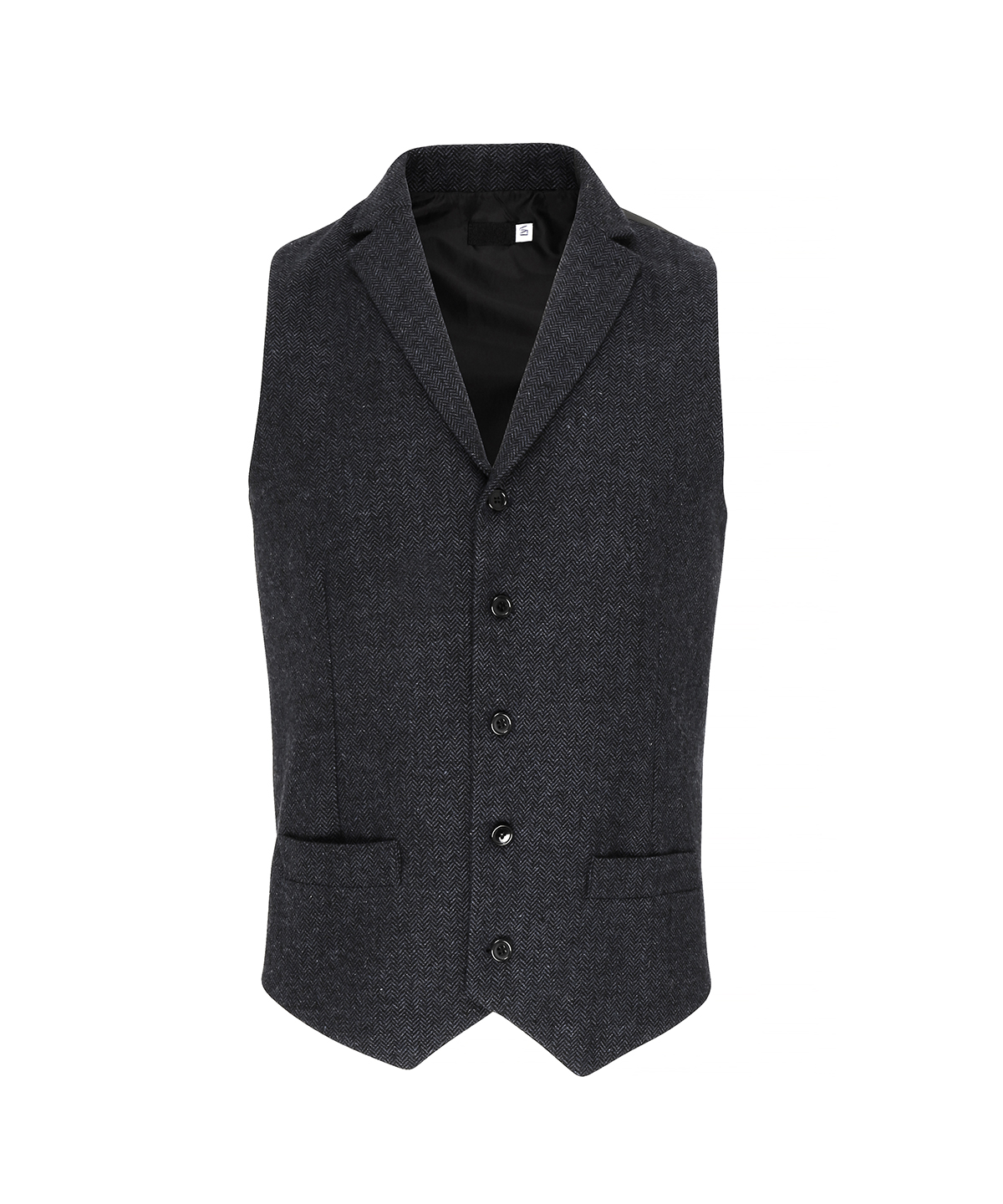 PR625 Herringbone waistcoat Grey