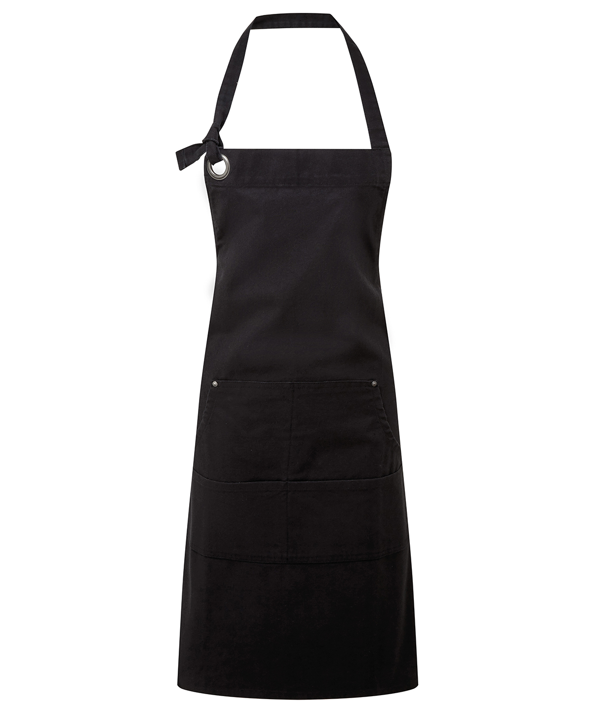 PR137 Calibre heavy cotton canvas pocket apron Black PR137 Calibre heavy cotton canvas pocket apron Black