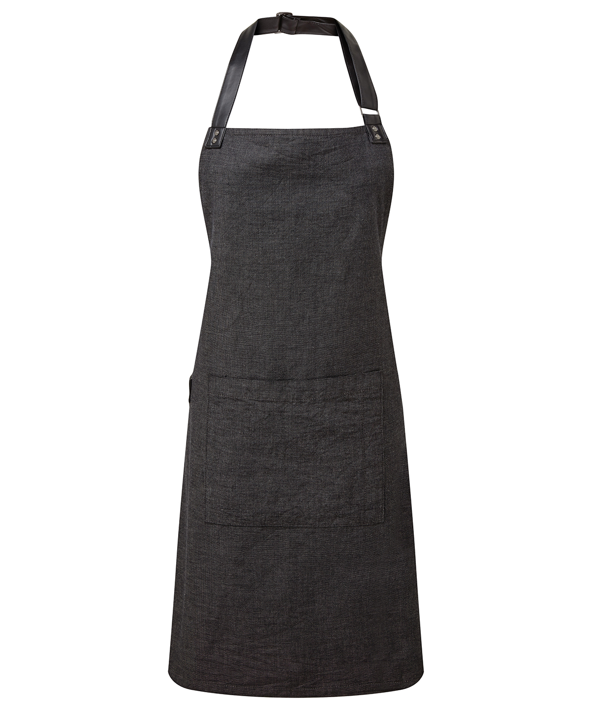 PR144 Annex Oxford bib apron Black