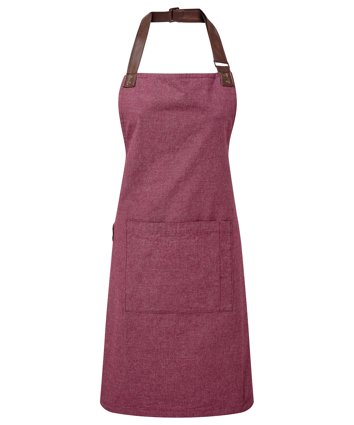 PR144 Annex Oxford bib apron Red