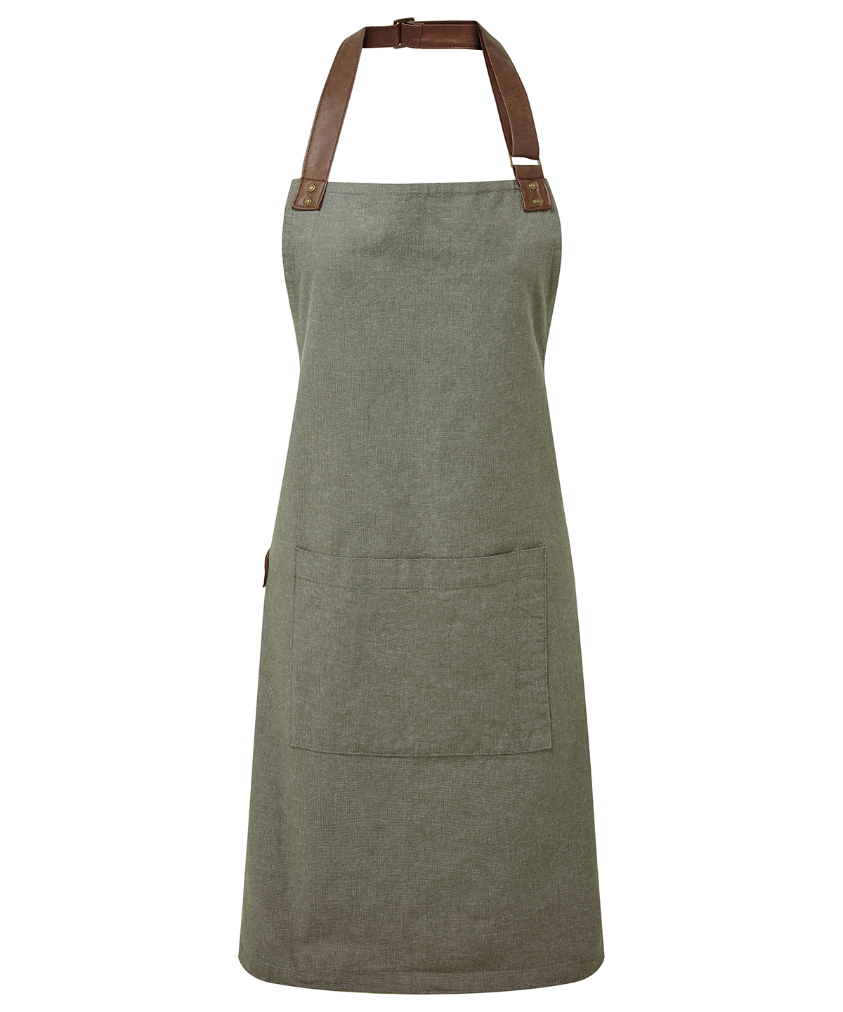 PR144 Annex Oxford bib apron Green