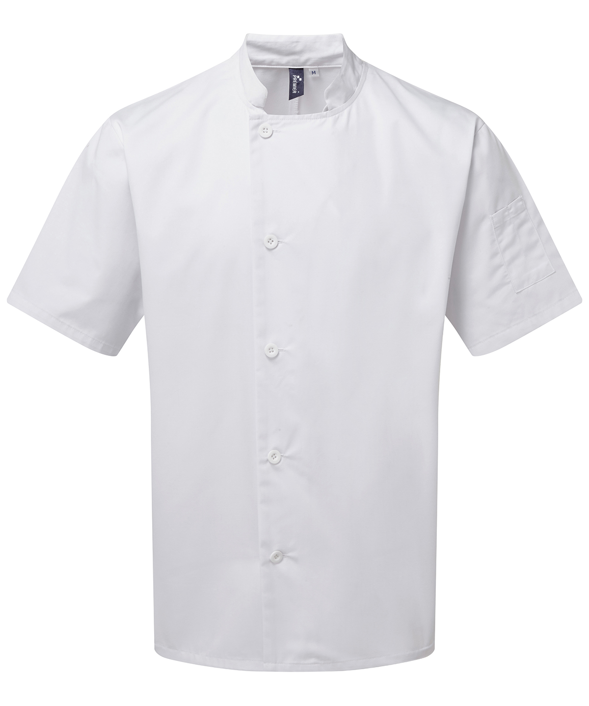 PR900 Chef’s essential short sleeve jacket White