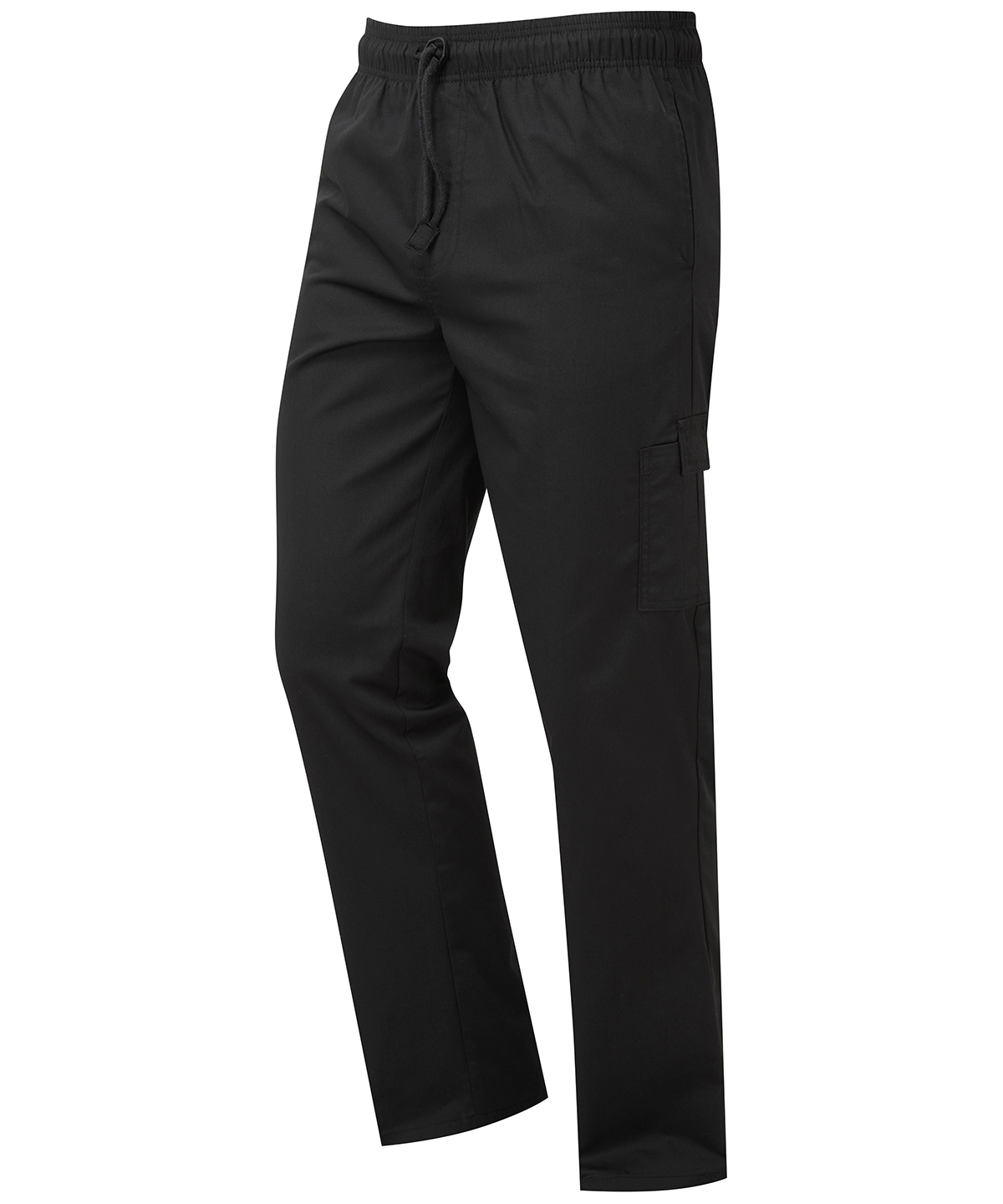 PR555 Chef’s essential cargo pocket trousers Black
