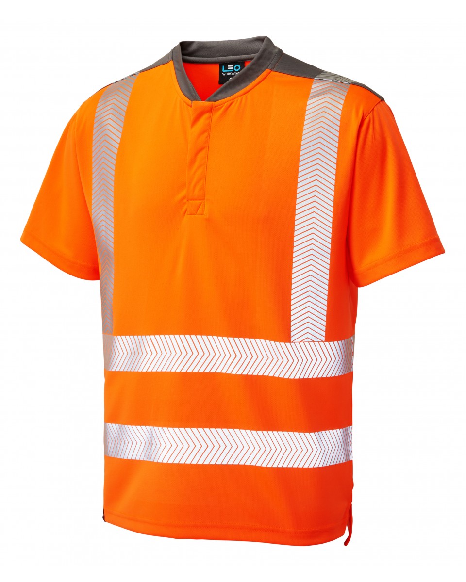 PUTSBOROUGH ISO 20471 Cl 2 Performance T-Shirt HV ORANGE