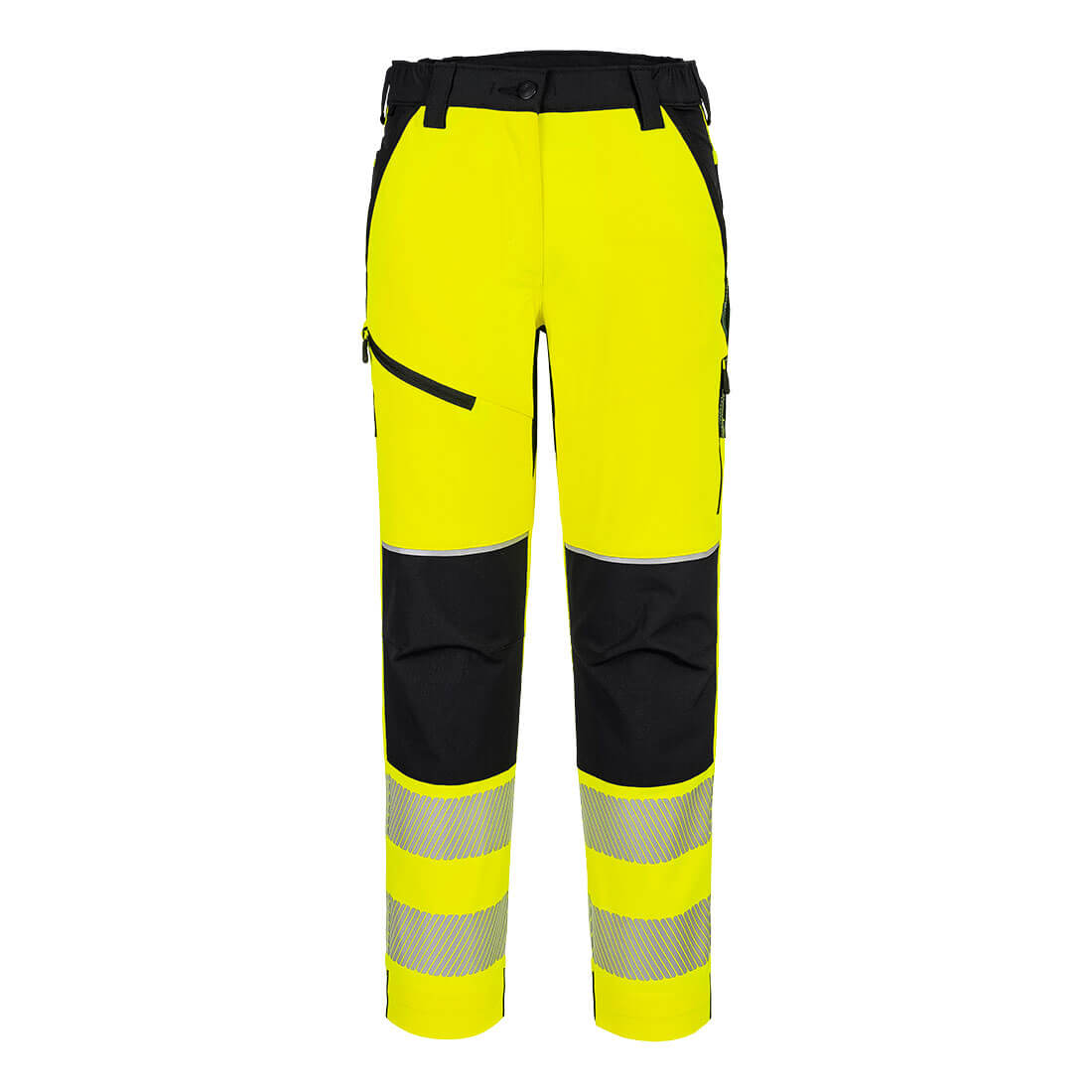 T141 PW3 Hi-Vis Women’s Stretch Trouser Yellow/Black T141 PW3 Hi-Vis Women’s Stretch Trouser Yellow/Black