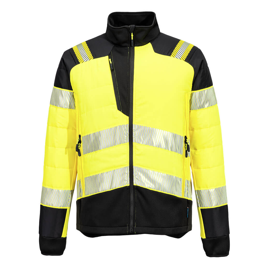 T170 PW3 Hi-Vis Hybrid Baffle Jacket Yellow/Black T170 PW3 Hi-Vis Hybrid Baffle Jacket Yellow/Black