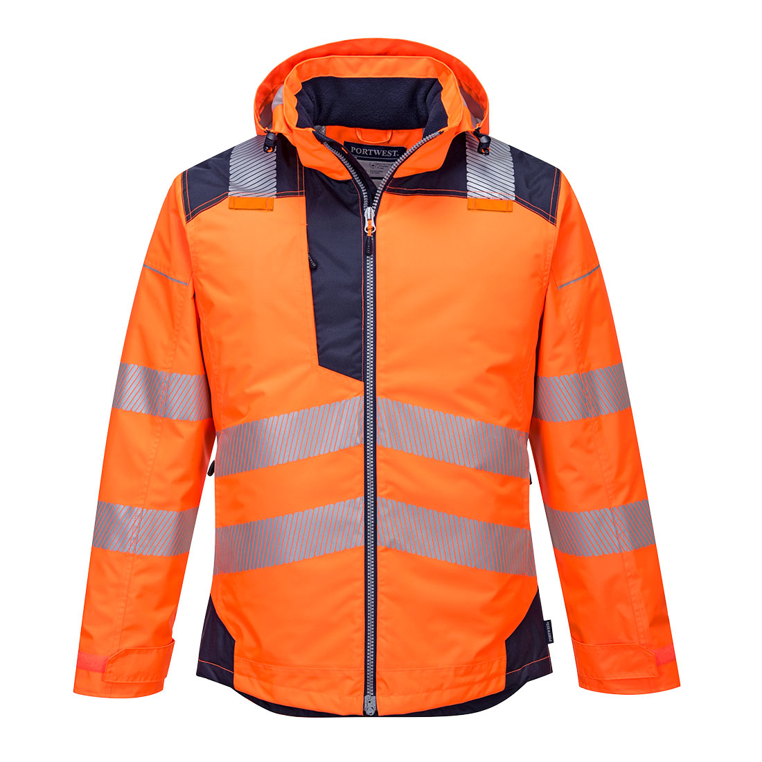 T400 PW3 Hi-Vis Winter Jacket Orange/Navy T400 PW3 Hi-Vis Winter Jacket Orange/Navy