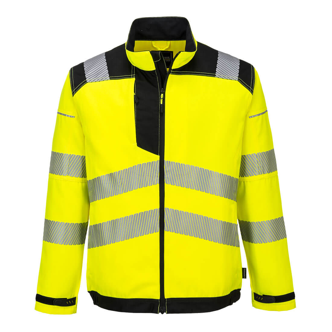 T500 PW3 Hi-Vis Work Jacket Yellow/Black