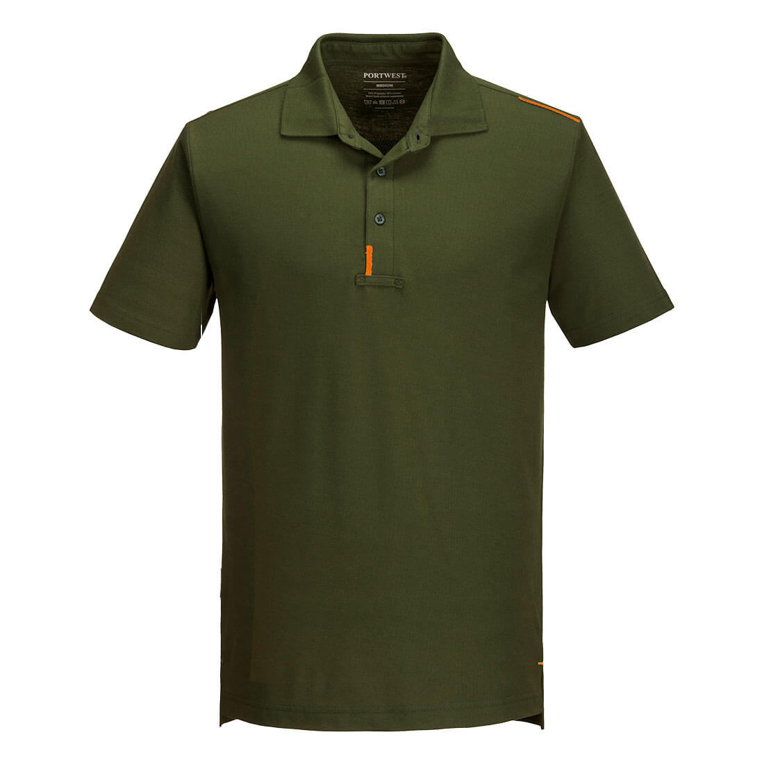 T720 WX3 Polo Shirt Olive Green