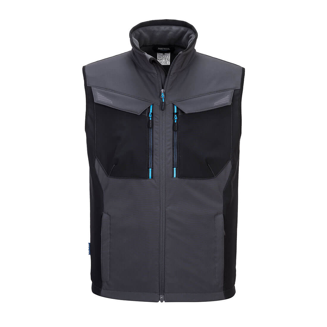 T751 WX3 Softshell Bodywarmer (3L) Metal Grey
