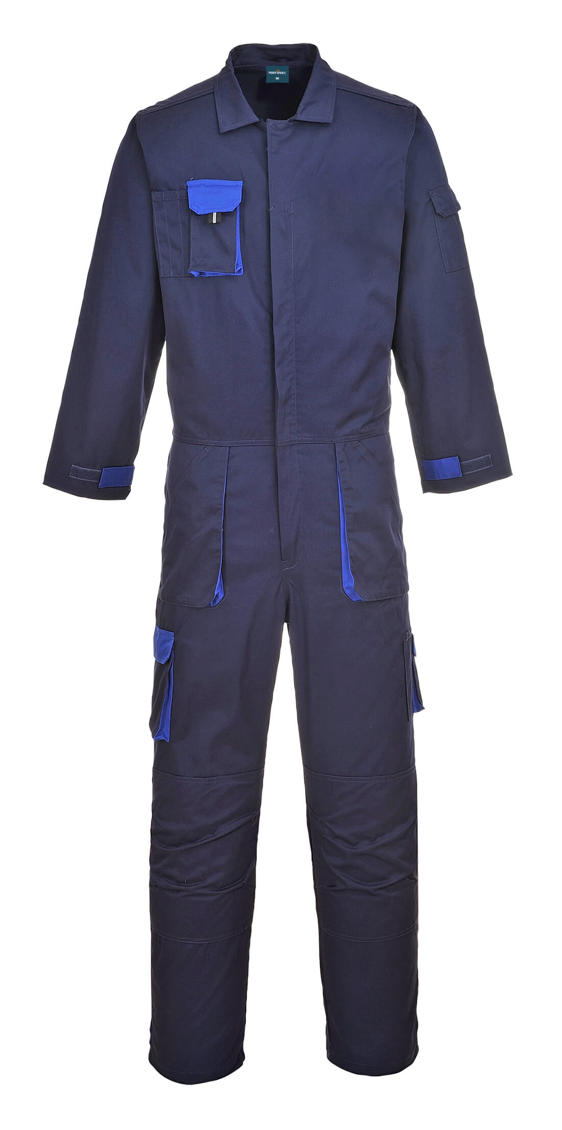 TX15 Portwest Texo Contrast Coverall Navy TX15 Portwest Texo Contrast Coverall Navy