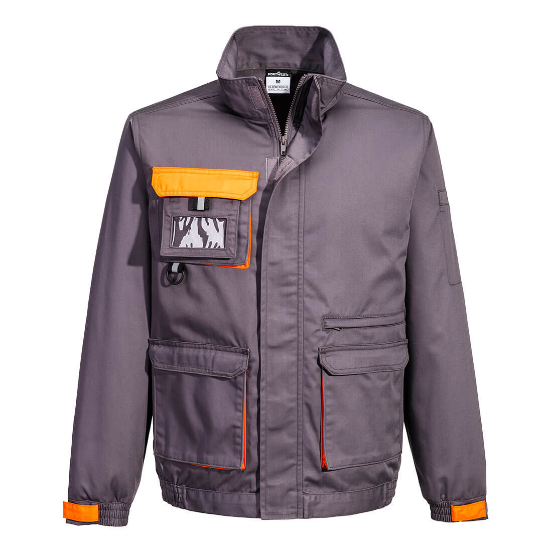 TX10 Portwest Texo Contrast Jacket Grey TX10 Portwest Texo Contrast Jacket Grey