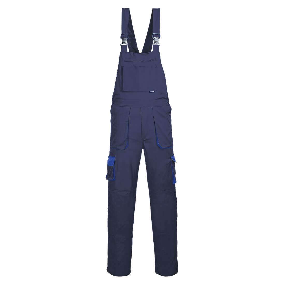 TX12 Portwest Texo Contrast Bib and Brace Navy TX12 Portwest Texo Contrast Bib and Brace Navy