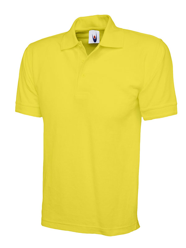 UC102 Yellow Heavyweight Poloshirt UC102 Yellow Heavyweight Poloshirt