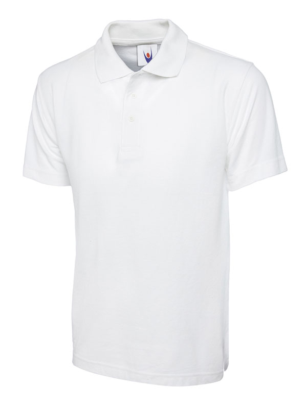 UC103 White Childrens Classic Poloshirt