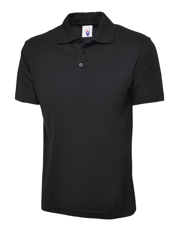 UC103 Black Childrens Classic Poloshirt UC103 Black Childrens Classic Poloshirt