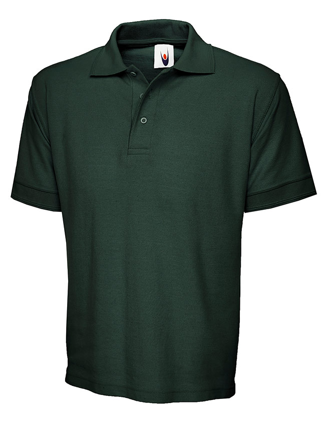 UC104 Bottle Green Heavyweight Cotton Poloshirt UC104 Bottle Green Heavyweight Cotton Poloshirt