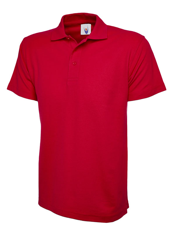 UC105 Red Active Poloshirt