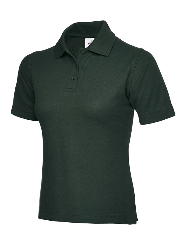 UC106 Bottle Green Ladies Classic Poloshirt