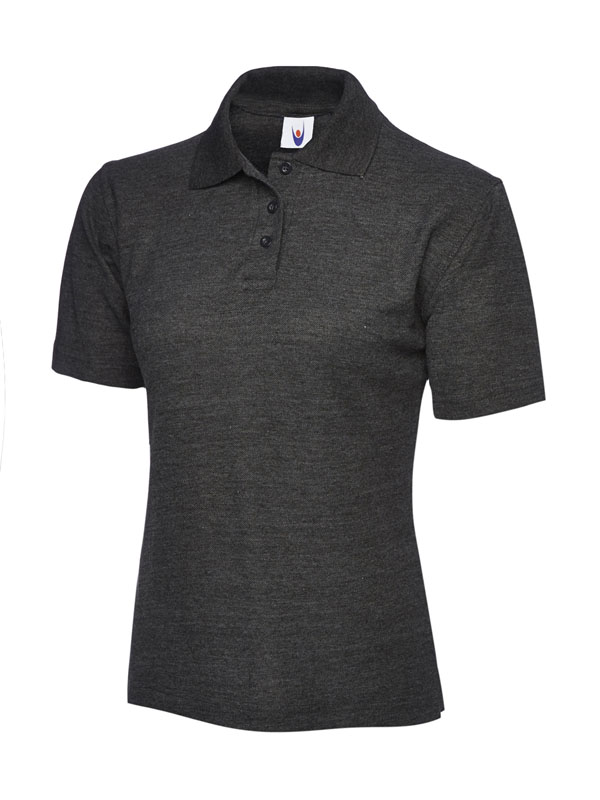 UC106 Charcoal Ladies Classic Poloshirt
