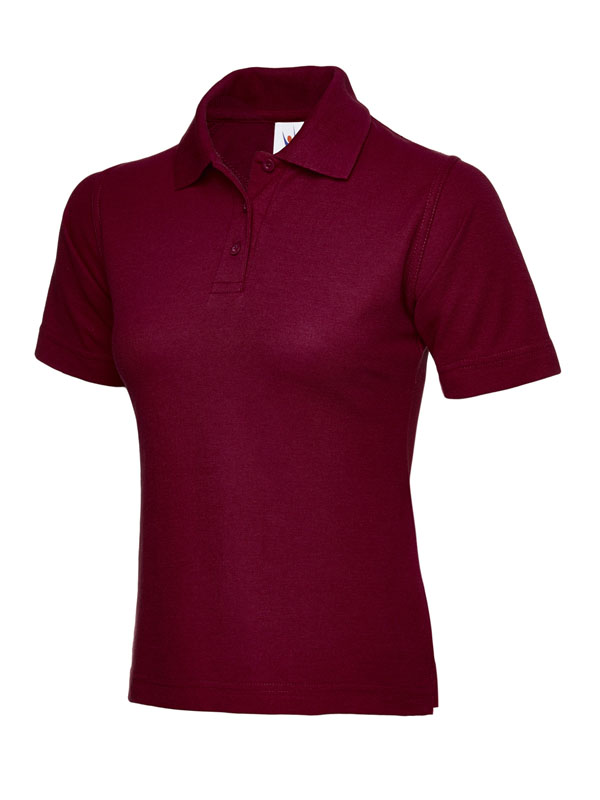 UC106 Maroon Ladies Classic Poloshirt UC106 Maroon Ladies Classic Poloshirt