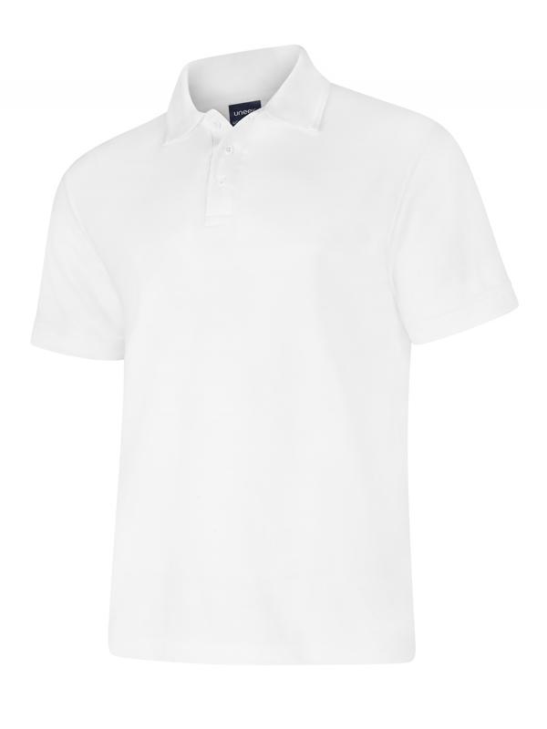 UC108 White Deluxe Poloshirt UC108 White Deluxe Poloshirt