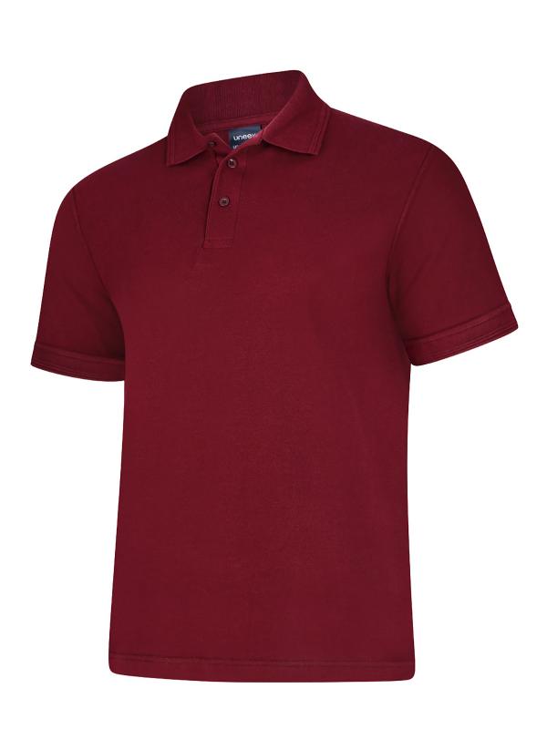 UC108 Maroon Deluxe Poloshirt