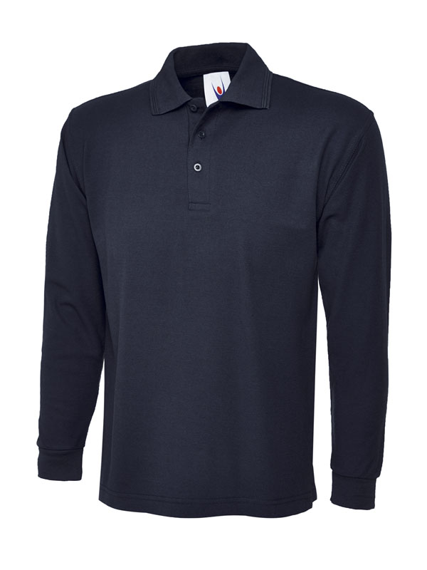 UC113 Navy Longsleeve Classic Poloshirt UC113 Navy Longsleeve Classic Poloshirt