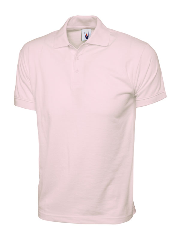 UC122 Pink Jersey Poloshirt UC122 Pink Jersey Poloshirt