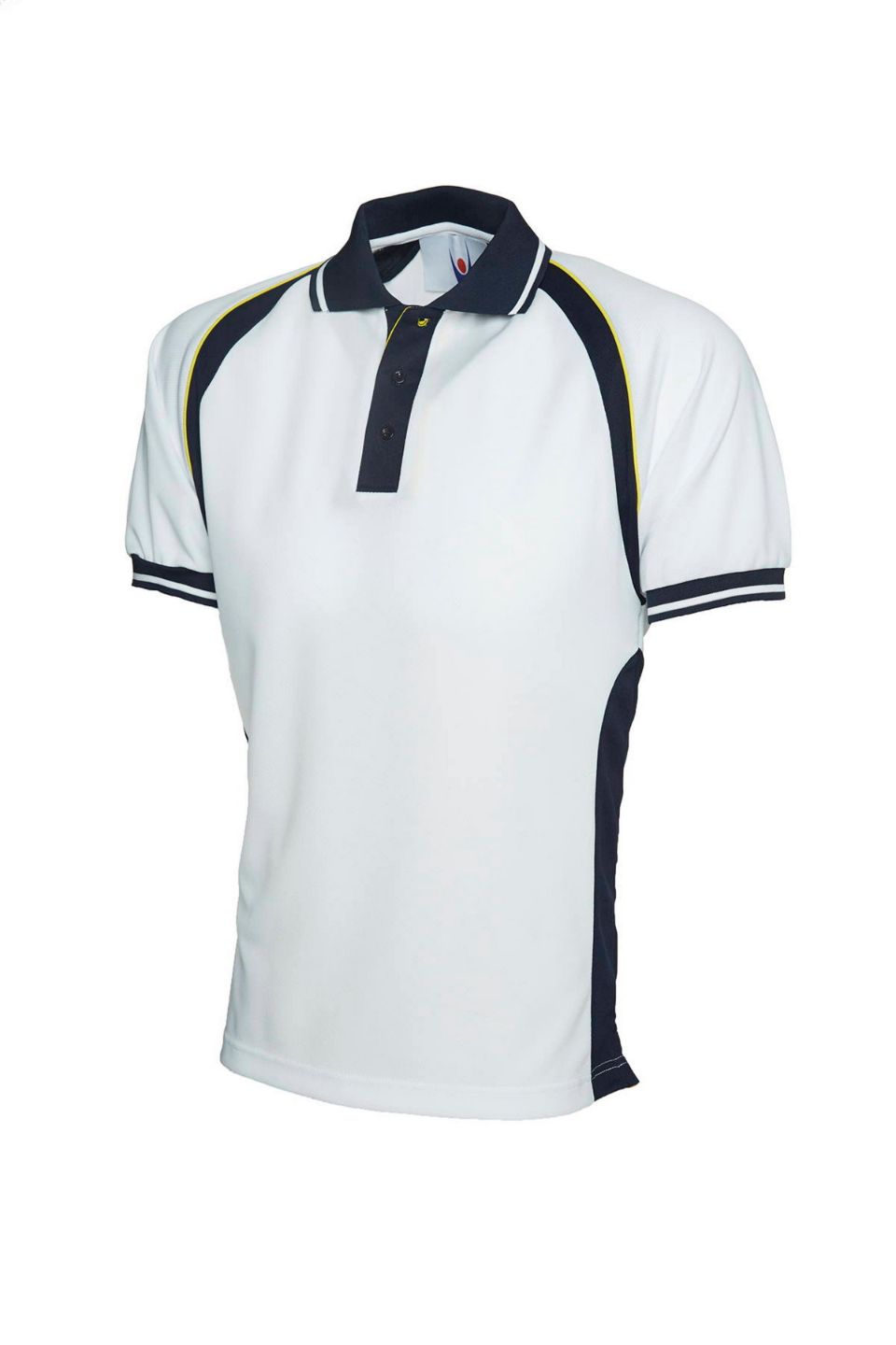 UC123 White/Navy Sports Poloshirt UC123 White/Navy Sports Poloshirt