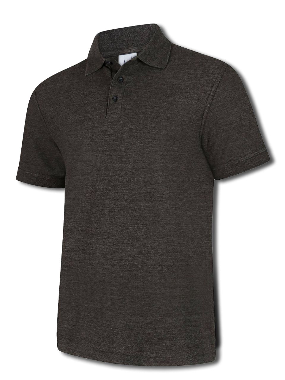 UC124 Charcoal Olympic Poloshirt