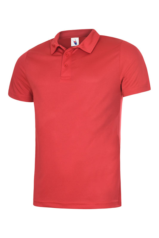 UC125 Red Mens Ultra Cool Poloshirt UC125 Red Mens Ultra Cool Poloshirt