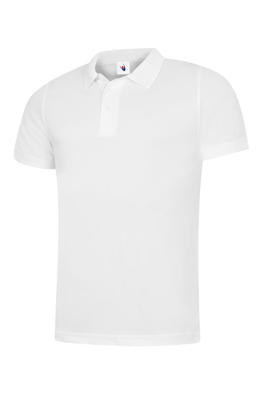 UC127 White Mens Ultra Cool Workwear Poloshirt UC127 White Mens Ultra Cool Workwear Poloshirt