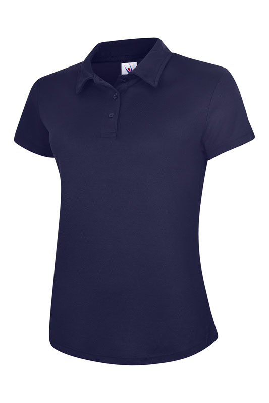 UC128 Navy Ladies Ultra Cool Workwear Poloshirt