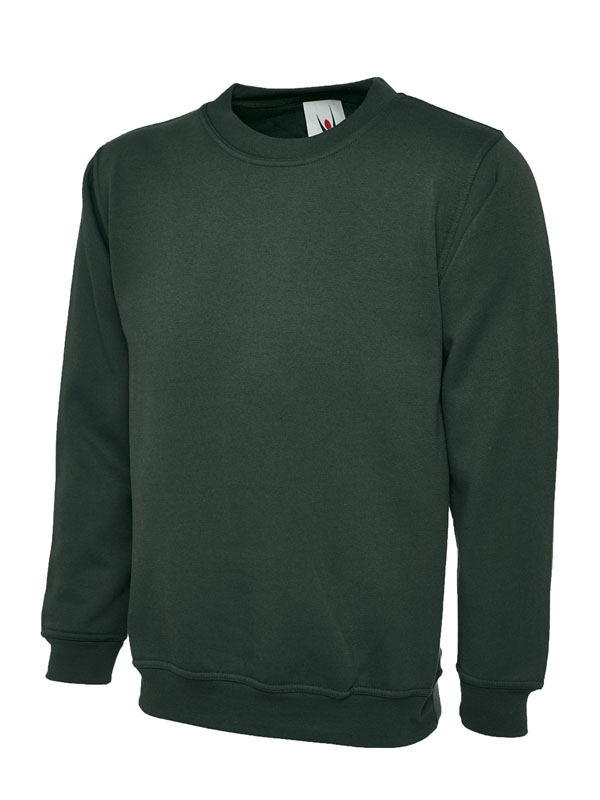 UC201 Bottle Green Heavyweight Sweatshirt UC201 Bottle Green Heavyweight Sweatshirt