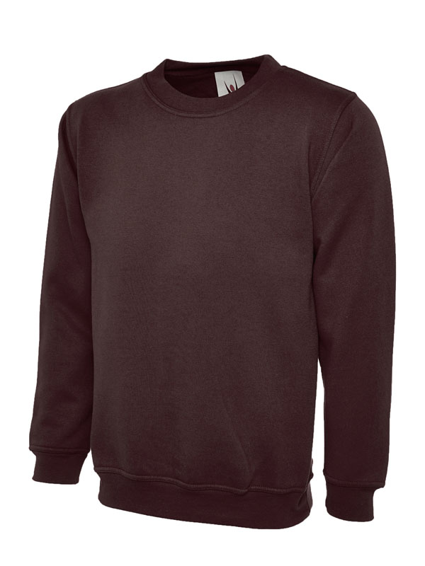 UC202 Brown Childrens Classic Sweatshirt UC202 Brown Childrens Classic Sweatshirt