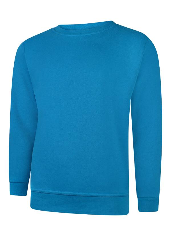 UC203 Sapphire Blue Classic Sweatshirt UC203 Sapphire Blue Classic Sweatshirt