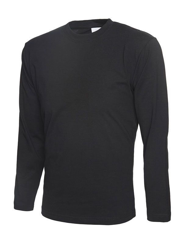 UC314 Black Long Sleeve Classic T-Shirt