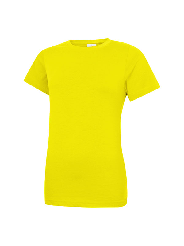 UC318 Yellow Ladies Classic T-Shirt UC318 Yellow Ladies Classic T-Shirt